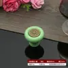 Puxadores Cerâmicos Coloridos para Armários e Móveis, Minimalistas Modernos Pastorais Redondos de Furo Único Puxadores de Porta de Armário Gaveta