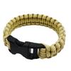 Pulsera salvavidas multifuncional de emergencia para exteriores, pulsera de supervivencia para acampar, pulsera tejida de cuerda de paraguas de siete núcleos.