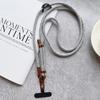 Cadena Cruzada de Dopamina Cordón para Teléfono Móvil Fuerte y Duradero para Mujer Ajustable Simple Moda Cámara Cuello Cuerda para Teléfono Móvil