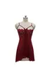 Camisón Sexy de Encaje Transparente para Mujer, Tirantes Finos Espalda Descubierta Sexy Pijama, Nuevo Estilo Transfronterizo 8195