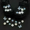 Accesorios Florales Perforados 3D Estilo Océano Iridiscente para Zapatos Desmontables Lindos Decoración de Estrella de Mar, Concha, Delfín Hebilla de Zapato Mayoreo