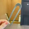 Pasador de pelo en forma de U, Peine para moños, Herramienta de peinado, Nuevo modelo 2026, Pinza para el pelo simple para fijar el cabello en la nuca