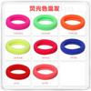 2026 Nuevos Accesorios para el Cabello Brillo Plateado Bandas Elásticas de Alta Elasticidad Bandas Elásticas Yiwu Fábrica de Joyería Al por Mayor Anillos de Seda Brillantes para el Cabello