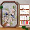 Kit de Materiales para Bandeja de Té DIY Esmalte Cloisonné Accesorios para Actividad de Taller de Empresa Adornos de Pintura Esmaltada Hechos a Mano