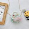 Nova Bolsa de Pérolas para Meninas, Bolsa Fofa da Moda Estilo Princesa para Moedas e Acessórios, Atacado de Comércio Exterior, Diversão Infantil