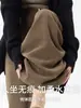 Calça de maternidade para primavera e outono, modelo fino para usar ao ar livre, novo modelo 2026, tamanho grande, não aperta na barriga, calça pantalona com cordão para mulheres baixinhas, para usar no outono