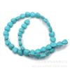 Cuentas de corazón turquesa cuentas de corazón turquesa sintético semiterminadas cuentas sueltas en forma de corazón cuentas de amor accesorios de joyería DIY al por mayor