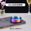 Sureste Asiático grueso anti-caída metal acero inoxidable cenicero ins alta gama tacto regalo cenicero venta al por mayor imprimir logo