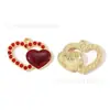 Día de San Valentín Joyería de Gota de Aceite Accesorios Colgante DIY Aleación Cadena de Teléfono Móvil Collar Llavero Colgante Hecho a Mano