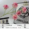 Flores de Rosa Artificiales de 5 Cabezas para Arreglos de Boda, Flores Decorativas para Fotografía, Arreglos de Flores Artificiales al por Mayor