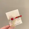 Grampo de Cabelo Flor de Acetato Iridescente Primavera Verão Clipe Lateral Penteado Dianteiro 2026 Novo Clipe para Franja Acessório de Cabelo de Alta Qualidade para Testa