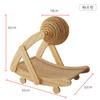 Tabla Rascadora de Sisal para Gatos, Cama para Gatos, Sofá para Gatos de una Pieza Resistente al Desgaste y que no Suelta Pelo, Sillón para Gatos, Tabla Rascadora Vertical para Gatos, Garra de Gato de Sisal