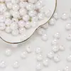 Perlas Artificiales de ABS Perforadas con Hilo Perlas Sueltas DIY Ropa Bolsas Accesorios Materiales Mayoreo Perlas Artificiales de 8 mm