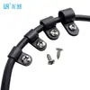 Abrazadera de nailon tipo R directa de fábrica LR-1-1/2, cable de bloqueo de 37 mm de diámetro, cable grande, hebilla tipo R