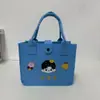 Bolsa de Tote de Dibujos Animados Souvenir de Celebridad de Internet Bolsa de Tote para Fiesta de Luna Llena de Bebé Bolsa de Compras Bolsa de Fieltro para Banquete de Cien Días Regalo de Primer Cumpleaños
