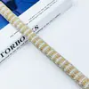 Cuerda de Tira de Vidrio Tubo Redondo de Pedrería Transfronteriza Accesorios para Joyería Accesorios para Ropa Línea de Corbata de Moño Tubo de Pedrería Venta al por Mayor