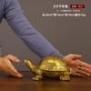 Venta al por mayor de fábrica de adornos de tortuga dragón de cobre, dinero de latón, chismes, tortuga dragón, madre e hijo, tortuga dragón, sala de estar, oficina, tamaño grande