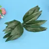 Papel de regalo hecho a mano con flores y hojas Rosa sosteniendo flor Hoja de flor material de rosa bolsa de plástico flor Rama de flor