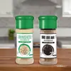 Combinação de Pimenta do Reino Preta e Branca, Moída na Hora para Sabor Adicional, Adequado para Uso Doméstico, Tempero de Pimenta para Bife Estilo Ocidental, Tempero para Churrasco