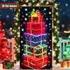 Banner de Puerta Fluorescente UV Nuevo de Navidad Transfronterizo Cubierta de Puerta Fondo Decoración para Fiesta Festiva (El Producto en Sí No Brilla)