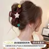 Pinza de acetato estilo coreano 2026 modelo nuevo para el pelo, elegante y exquisita, pinza de tiburón grande para cabello grueso