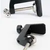 Lámpara de Escritorio con Pinza, Micrófono con Pinza en Forma de I, Accesorios para Soporte de Brazo de Escritorio de 35 mm, Soporte Antivibraciones, Base de Metal