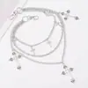 Corrente de Calça Cruzada Metal Punk Estilo Punk Multicamadas Venda Quente Transfronteiriça Pingente Cruzado Personalizado Tendência