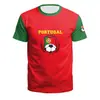 Nova Uniforme de Torcedor da Copa do Mundo de Futebol de Comércio Exterior 2023 Camiseta de Manga Curta com Estampa Digital