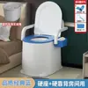 Inodoro de Plástico Portátil para Ancianos, Orinal para Adultos, Silla de Inodoro para Pacientes Discapacitados, Uso en Dormitorio, Escupidera Anti-Olor para Mujeres Postparto