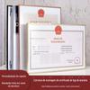 A3A4A5 Porta-Retrato Certificado Licença Comercial Porta-Documentos 8K 16K B4B5 Porta-Retrato de Metal Moderno Simples Borda Estreita
