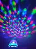 Luz LED de bola mágica de cristal RGB bombilla giratoria colorida efecto de luz luz de corriente constante KTV bar luz de color flash luz de escenario