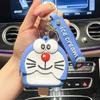 Presente Silicone Gato Sino Porta-Moedas Chaveiro Pingente Bolsa de Armazenamento Fofa Decoração de Bolsa de Casal Atacado Boneca