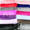 Fábrica direta pele de coelho roupas acessórios chapéu lenço punhos cabeça de leão acessórios multicolor pele de coelho inteiro