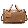Bolsa de Yoga Fitness para mujer al por mayor de gran capacidad bolsa deportiva de ocio bolsa de hombro portátil para viaje puede cubrir bolsa de equipaje de carro