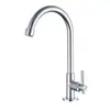 Fregadero de Cocina Individual Frío de Acero Inoxidable con Grifo Extraíble