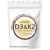 Cápsulas Blandas D3K2 Vitamina D3K2 Softgels Vitamina Tk Suministro de Comercio Exterior Transfronterizo 300 Cápsulas Nutrición