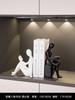 Adornos de Cerámica de Escritorio para Porche Nórdico Accesorios para el Hogar Decoraciones para Sala de Estar Mueble de TV Vinoteca Decoración para el Hogar