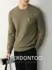[Lana de Oveja X Modal] Tejido Bordado Cálido con Calefacción Infrarroja Lejana para Otoño e Invierno Tejido Interior Suave y Sedoso