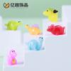 Novo Produto Transfronteiriço Fofo 3D Pequeno Dinossauro DIY Casa de Bonecas Acessórios de Decoração Micro Paisagem Mini Enfeites em Miniatura