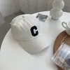 Sombrero de Verano Suave Estilo Coreano para Mujer Gorra de Béisbol C Celebridad Cibernética ins Gorra de Letras para Primavera y Otoño Mostrando la Cara Sombrero Pequeño para el Sol para Hombre