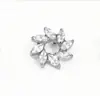Tachuelas de Labio de Flor de Nueva Aleación de Titanio ASTM F-136, Aretes de Anillo de Flor, Tachuelas para Nariz y Lengua, Joyería para Piercings de Venta Caliente Transfronteriza