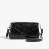 Bolso de Hombro Retro 2026 Nuevo Estilo, Versátil y Casual, Simple y Elegante, Bolso de Acordeón de Piel Suave, Bolso Cruzado para Mujer