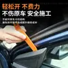 Conjunto de 4 Peças de Ferramentas de Alavanca para Remoção de Sistema de Áudio Interno de Carro, Ferramenta de Alavanca para Remoção e Modificação de Painel de Acabamento de Porta e Vedação Acústica
