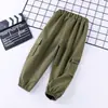 Pantalones Nuevos para Niños Primavera, Otoño y Verano Niños y Niñas Pantalones Casuales Monos para Niños Ropa para Niños Pequeños y Medianos Pantalones Anti-Mosquitos
