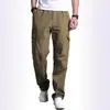 Calça Tática Masculina de Verão 2026 Marca Independente, Estilosa, Secagem Rápida, Durável, Multi-Bolsos, Versátil, Cor Sólida, Calça Cargo em Estoque