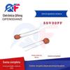 Capacitor cerâmico 50V30PF 30PF 50V folha magnética 20% proteção ambiental meio cerâmico plugue direto terra cor capacitor cerâmico