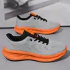 Zapatillas de Running Transpirables Flyknit para Hombre Otoño Nuevo Estilo Malla Zapatos de Hombre Ligeros Cómodos Antideslizantes Resistentes al Desgaste Zapatillas Deportivas Venta al por Mayor