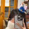 Pelúcia Fofa de Coelho Judy Policial Chapéu de Orelha Grampo de Cabelo Faixa de Cabelo Franja Doce Clipe Adereço de Foto para Parque de Diversões Acessório de Cabeça