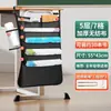 Bolsa para Libros Bolsa de Almacenamiento para Escritorio Multifuncional Lateral Engrosada Gran Capacidad Para Estudiantes de Primaria y Secundaria Bolsa para Libros Colgante de Escritorio de Escritorio