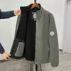 Jaqueta grossa e quente de fleece forrada com fleece norueguês, casaco de algodão de camada dupla, jaqueta grossa, resistente ao frio, gola alta, múltiplos bolsos, disponível em tamanhos grandes